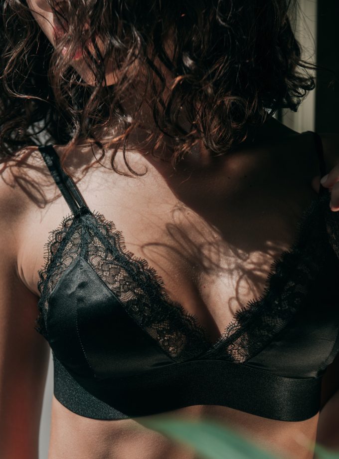 Silk Lacey Bralette